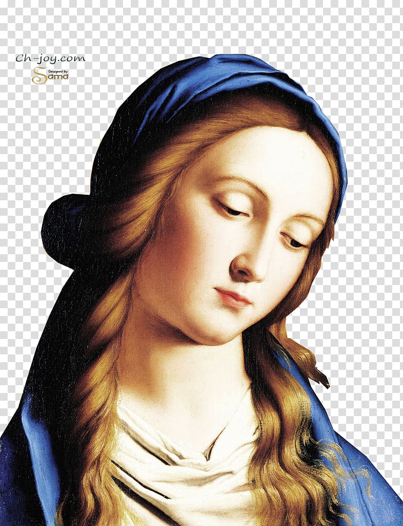 Mary Our Lady of the Rosary Religious art Madonna, Mary transparent background PNG clipart