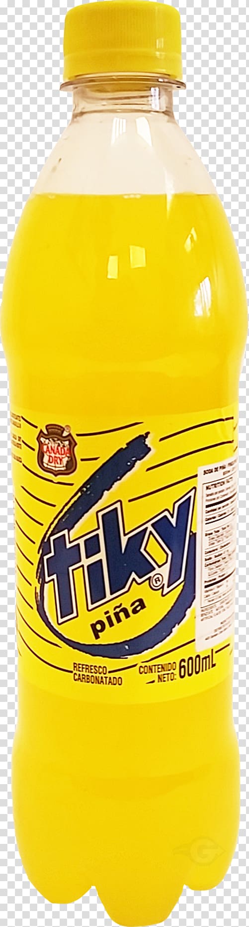 Tiky Orange drink Fizzy Drinks Orange soft drink Enhanced water, pineapple transparent background PNG clipart