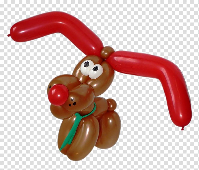 Balloon modelling Sculpture Samoyed dog Toy balloon, balloon transparent background PNG clipart