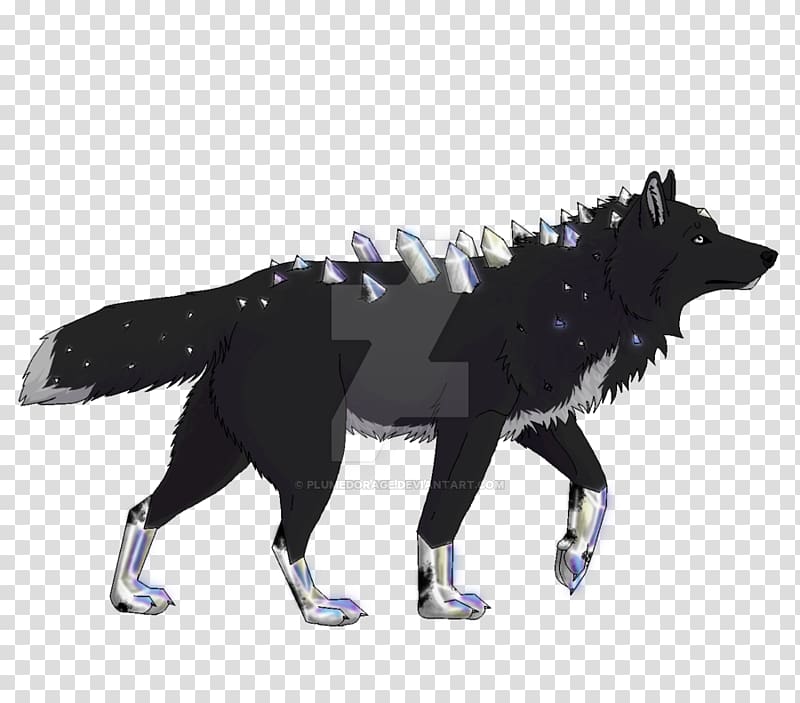 Canidae Dog Mammal Tail, wolf and moon transparent background PNG clipart