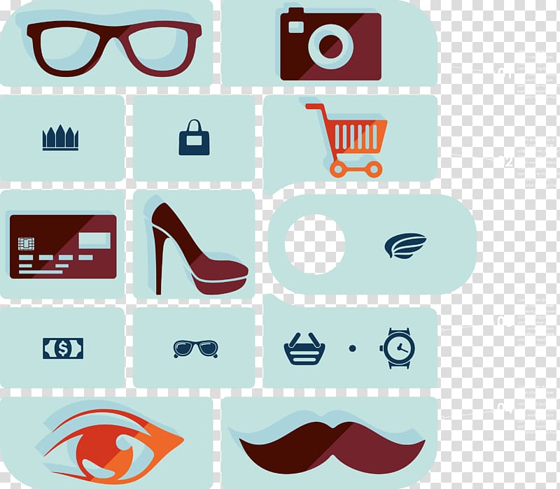 Computer keyboard Glasses , Creative business keyboard material transparent background PNG clipart