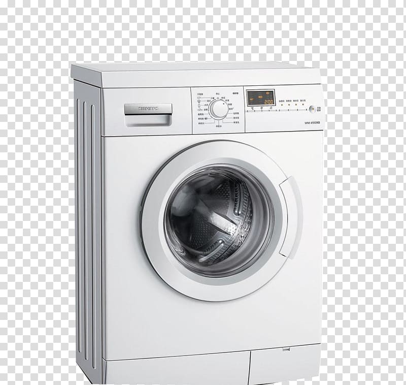 Clothes dryer Washing machine Home appliance Siemens, Tumbling-type washing machine transparent background PNG clipart