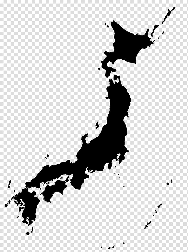 Japan Blank map, japan transparent background PNG clipart