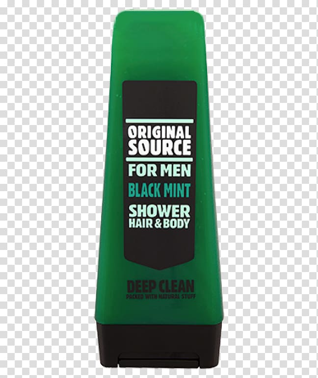 Southern Cone Marigold Peppermint Shower gel Bottle, black hair man transparent background PNG clipart