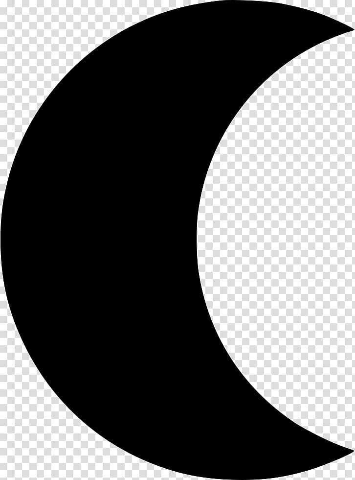 Moon Lunar phase Crescent, moon transparent background PNG clipart