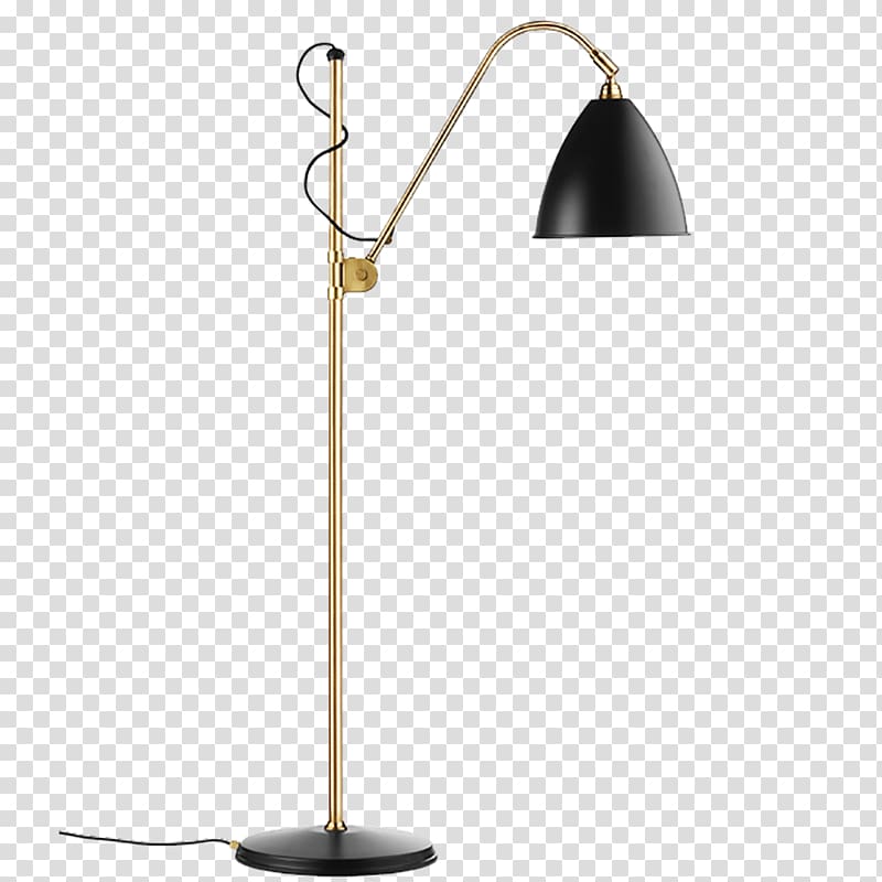 Lamp Bauhaus Light Designer, Brass transparent background PNG clipart