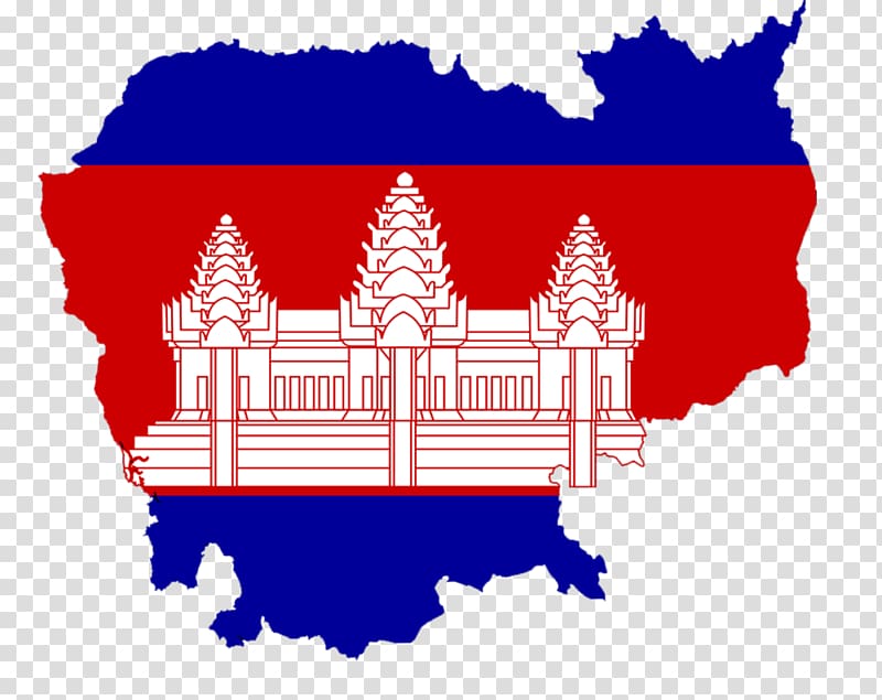 Angkor Wat Flag of Cambodia Khmer National flag, Flag transparent background PNG clipart