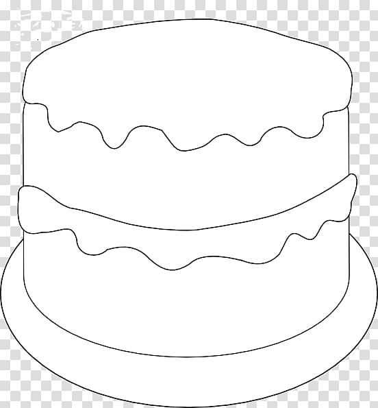 Birthday cake Black Forest gateau Coloring book, Birthday Cake Outline transparent background PNG clipart