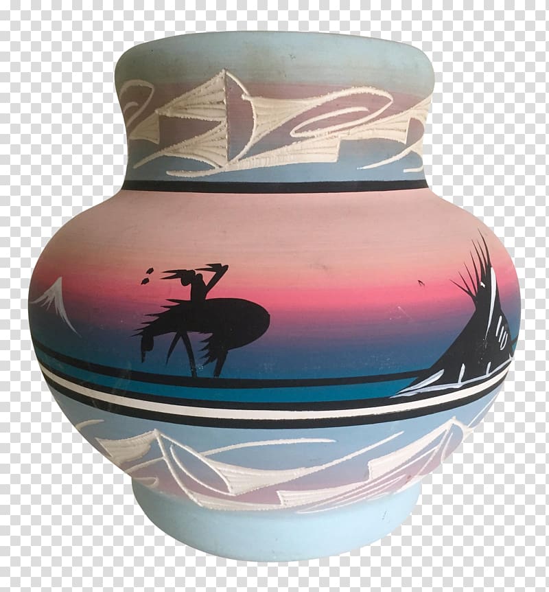 Vase Ceramic Pottery Navajo Tableware, vase transparent background PNG clipart