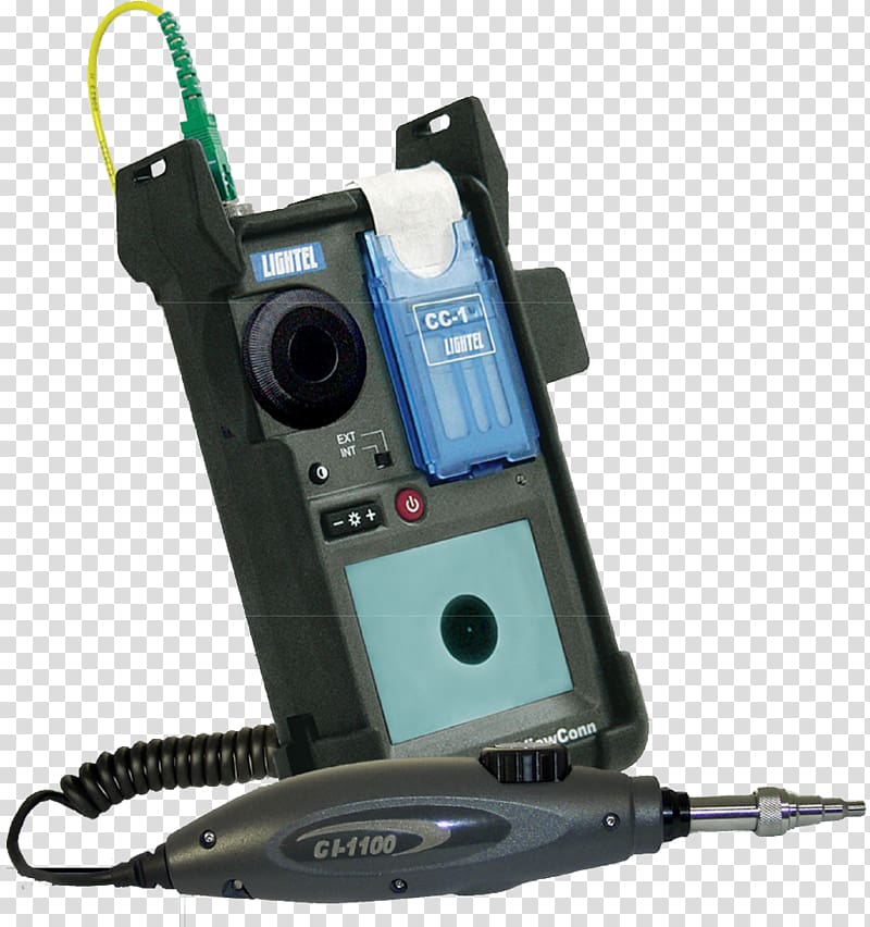 Optical fiber connector Inspection Optics Microscope, microscope transparent background PNG clipart