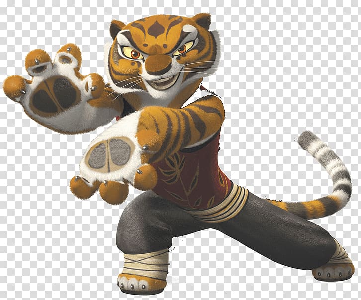Kung Fu Tigress , Kung Fu Panda Tiger transparent background PNG clipart