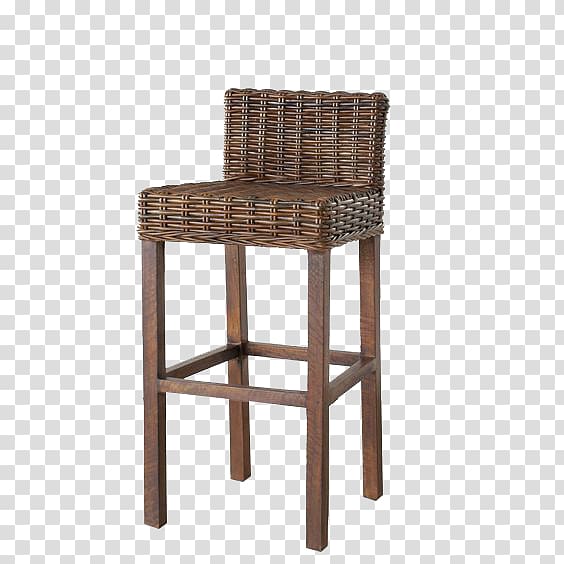 Table Bar stool Wicker Chair Rattan, Rattan chair transparent background PNG clipart