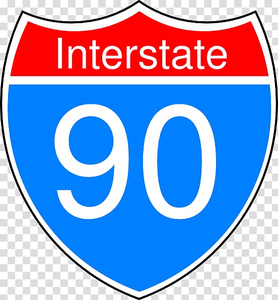 Interstate 90 in Idaho Logo US Interstate highway system Road, road transparent background PNG clipart