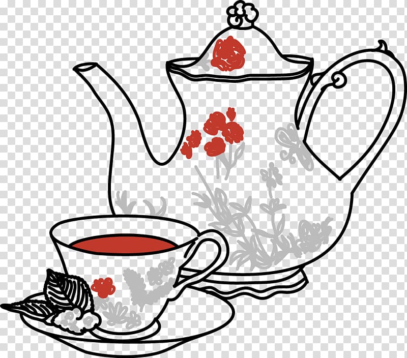 Teapot Coffee Masala chai Toast, tea transparent background PNG clipart