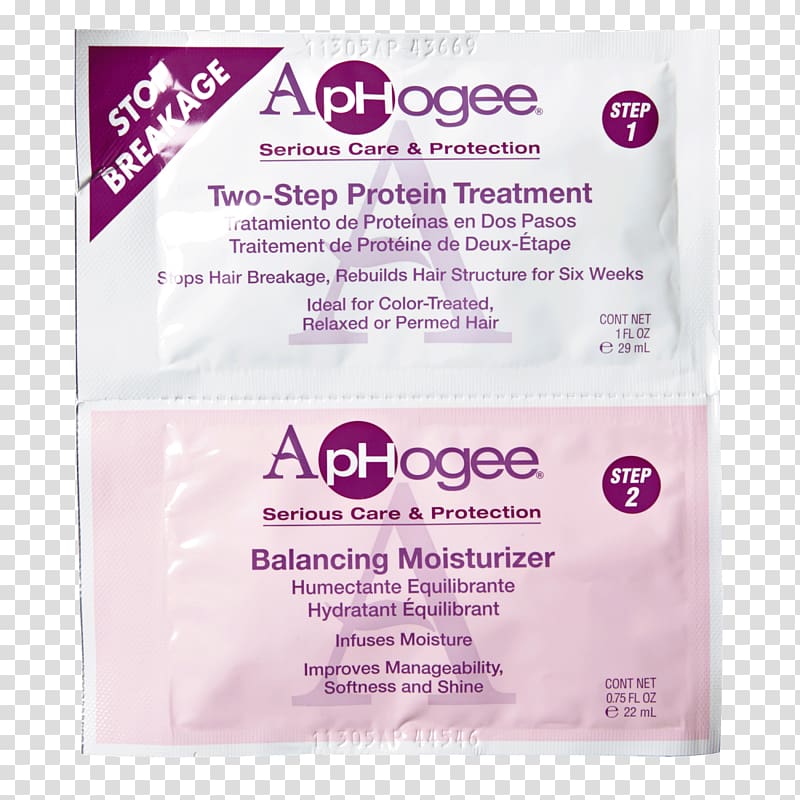 ApHogee Two-Step Protein Treatment ApHogee 2-Step Protein Treatment and Balanced Moisturizer ApHogee Balancing Moisturizer Hair Care, others transparent background PNG clipart