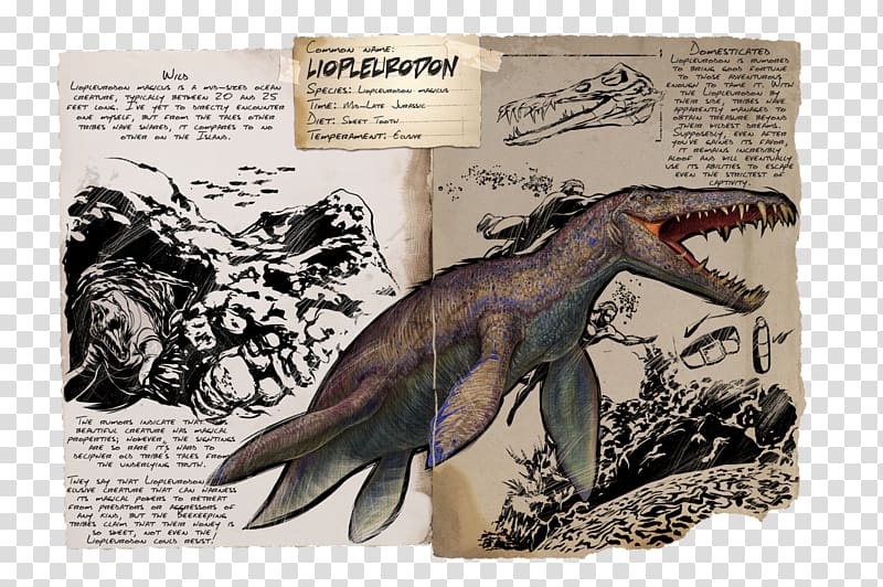 ARK: Survival Evolved Liopleurodon Compsognathus Kentrosaurus Dinosaur, dinosaur transparent background PNG clipart