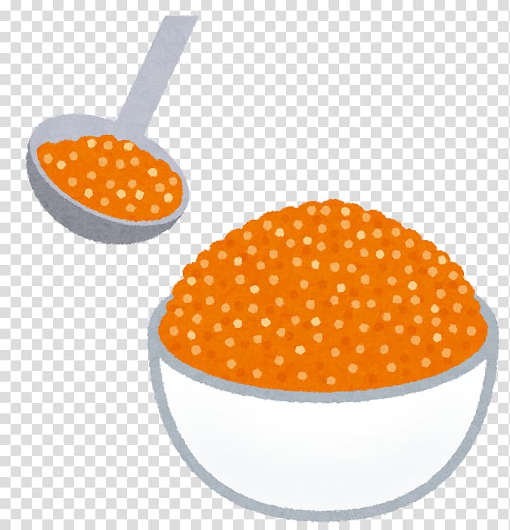 Red caviar いらすとや ニコニコ静画 Donburi, food buffet transparent background PNG clipart