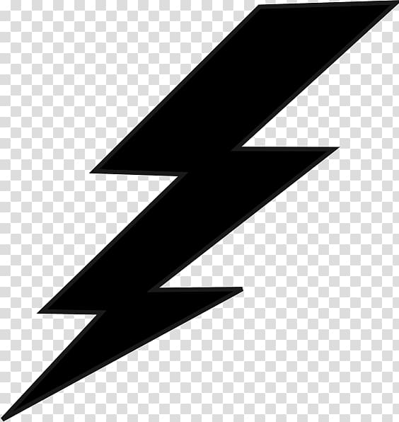 Lightning Black and white , lightning transparent background PNG clipart