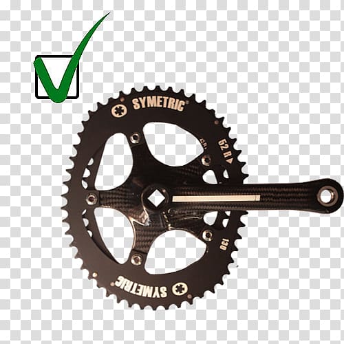 Bicycle Cranks Shimano Tiagra Bottom bracket Hollowtech, Bicycle transparent background PNG clipart