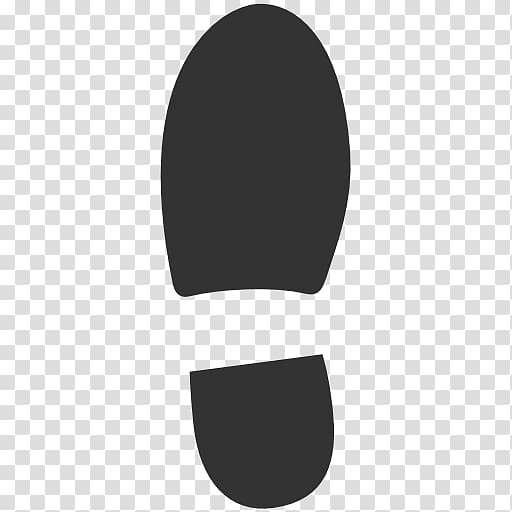 Computer Icons Footprint Shoe , footprints transparent background PNG clipart