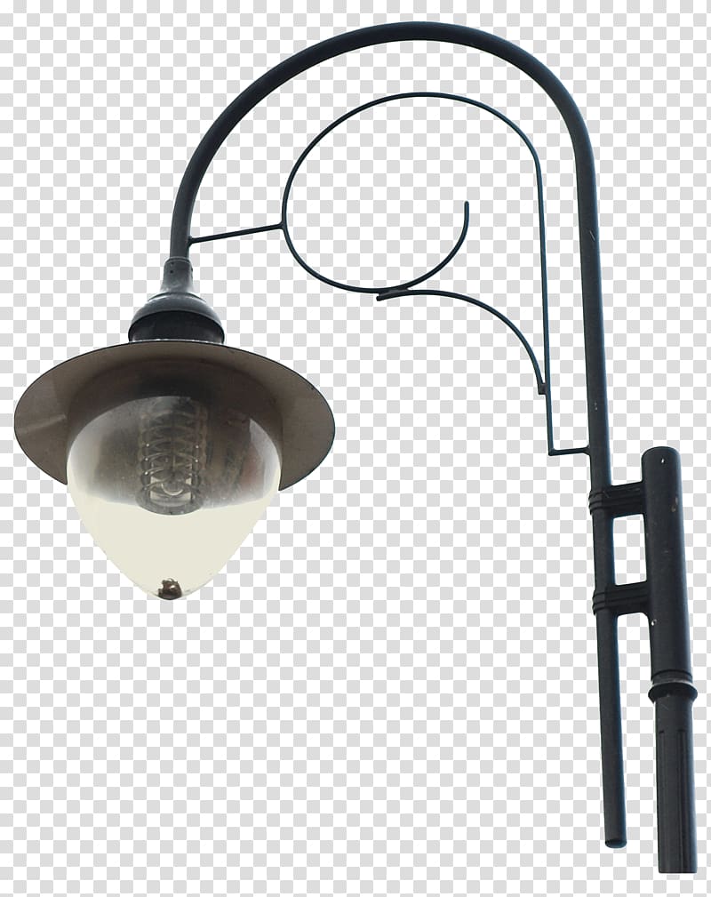 black steel street light, Street light Light fixture PicsArt Studio, Street Light transparent background PNG clipart