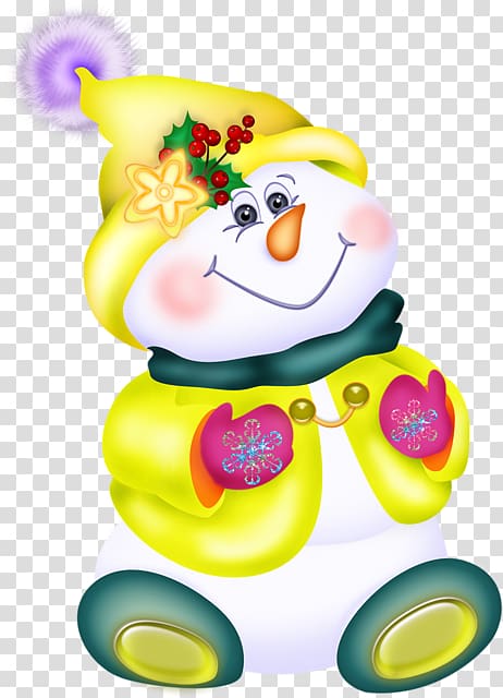Daytime Smiley Birthday Ansichtkaart World Smile Day, Cartoon snowman transparent background PNG clipart