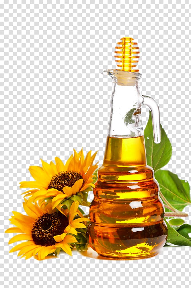 Sunflower oil Cooking oil Vegetable oil Expeller pressing, Olive oil import transparent background PNG clipart