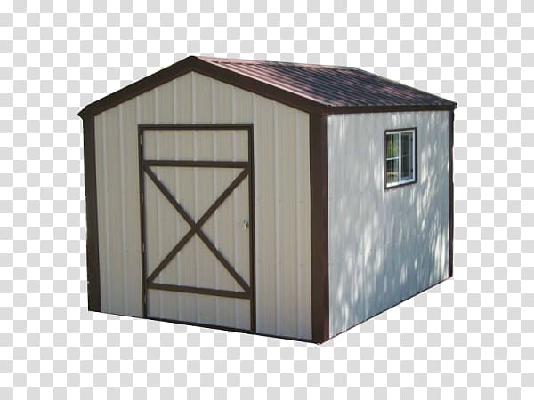 Shed Gable Gambrel Barn Shelter, garden shed transparent background PNG clipart