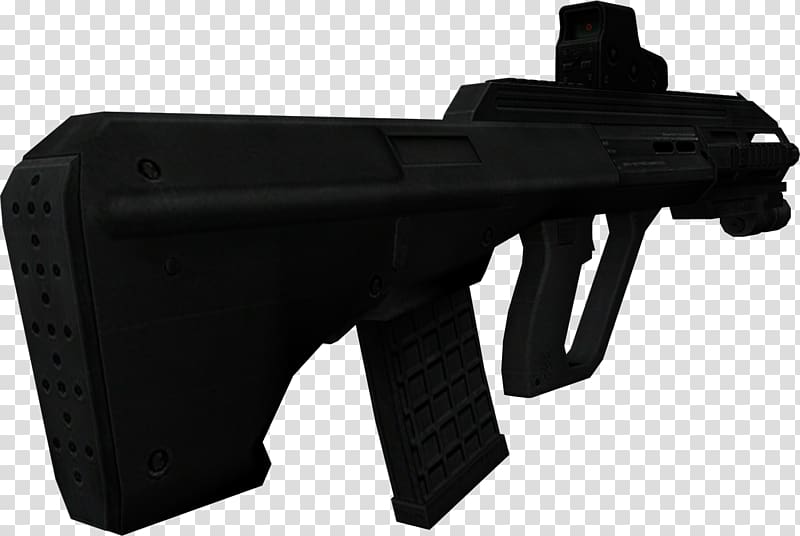 Assault rifle Point Blank Firearm Steyr AUG Air gun, assault rifle transparent background PNG clipart