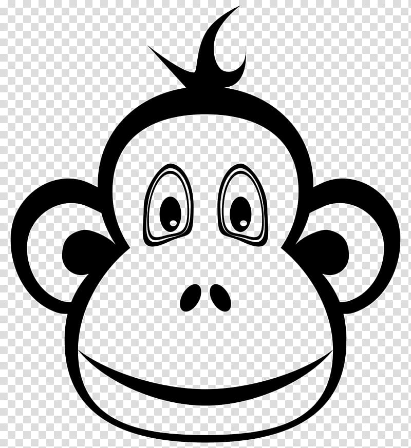 Ape Monkey Chimpanzee , black monkey transparent background PNG clipart