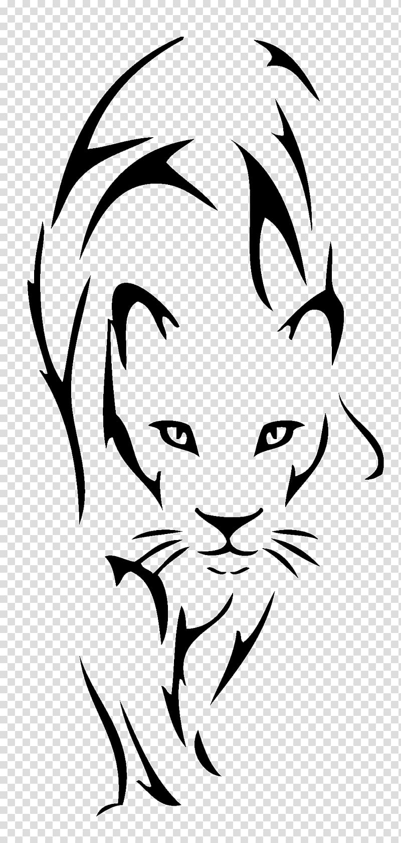 Lion Tattoo Felidae Drawing Tiger, lion transparent background PNG clipart