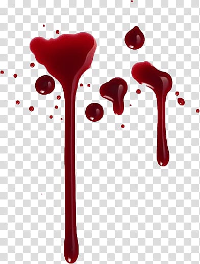 dripping red ink material transparent background PNG clipart