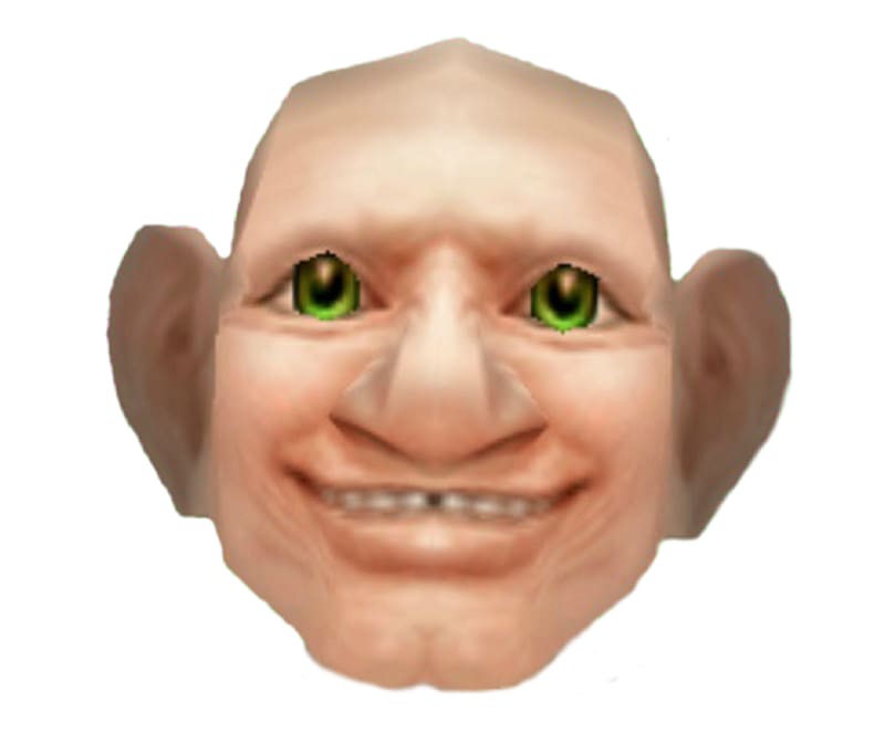 Internet meme 4chan Aesthetics Face, Gnome transparent background PNG clipart
