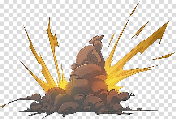 bomb explode illustration, Cartoon Explosion transparent background PNG clipart