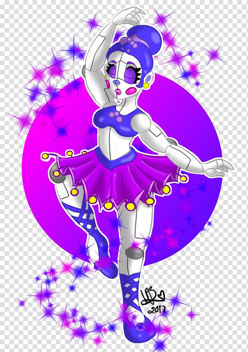 Five Nights at Freddy\'s: Sister Location Five Nights at Freddy\'s 2 Five Nights at Freddy\'s: The Silver Eyes Drawing, ballerina baby transparent background PNG clipart