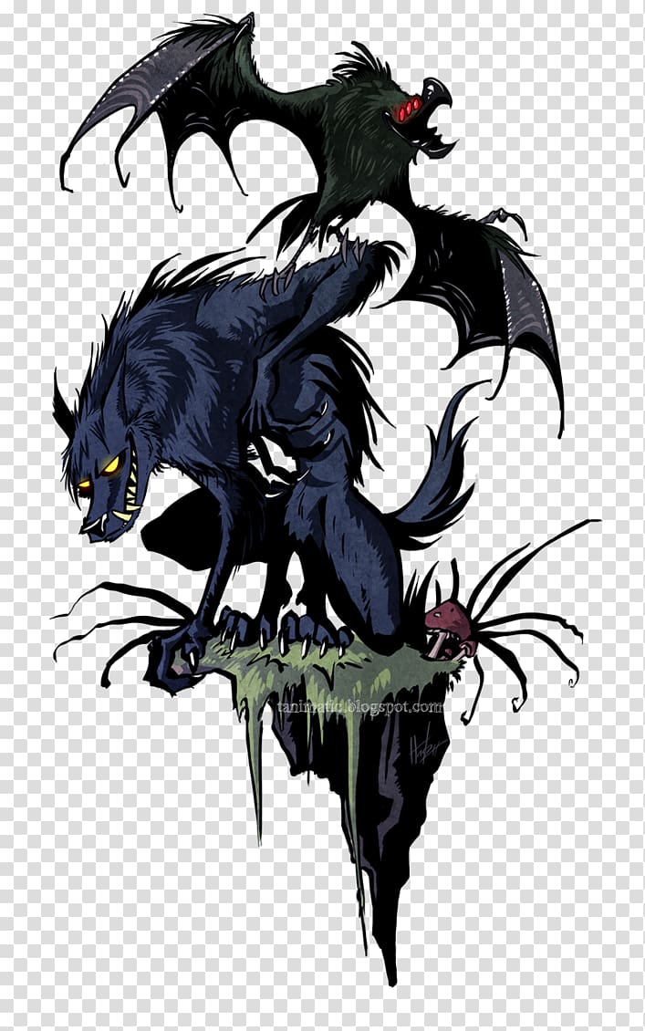 Dragon Demon, Werewolf The Apocalypse transparent background PNG clipart