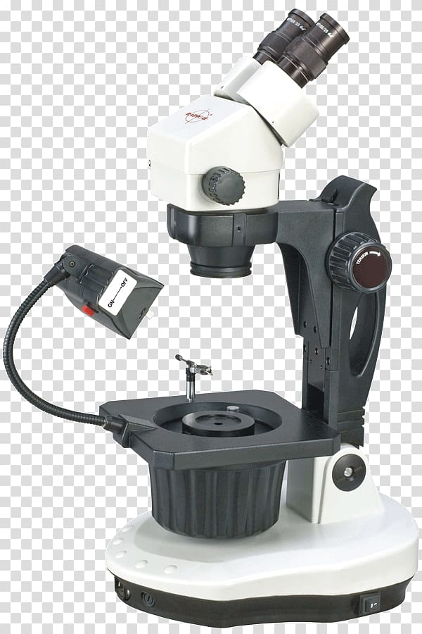 Optical microscope Gemology Laboratory Gemstone, microscope transparent background PNG clipart