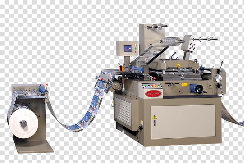 Machine Hot stamping Die cutting Printing, offset Printing Machine transparent background PNG clipart