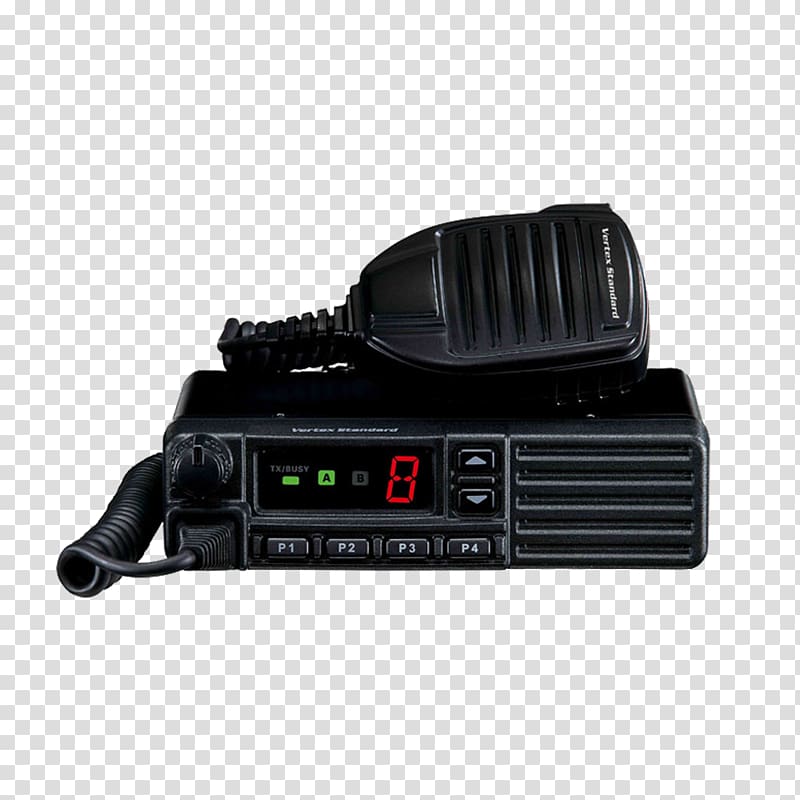 Two-way radio Ultra high frequency Mobile radio Yaesu, radio transparent background PNG clipart