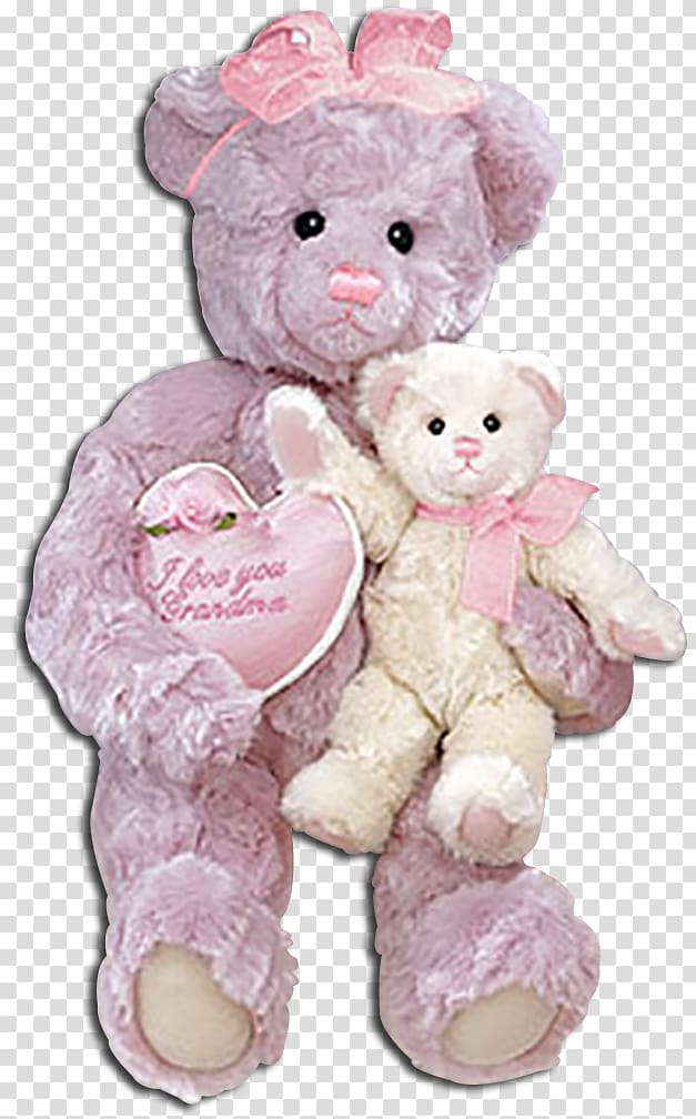 Teddy bear Stuffed Animals & Cuddly Toys I Love You, Grandma, Grandmother transparent background PNG clipart