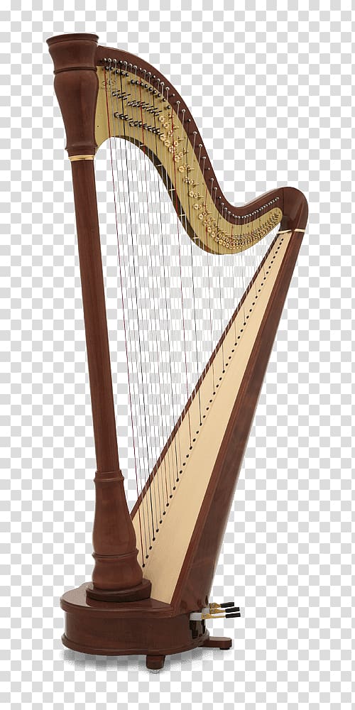 Camac Harps Pedal harp Musical Instruments Celtic harp, harp transparent background PNG clipart
