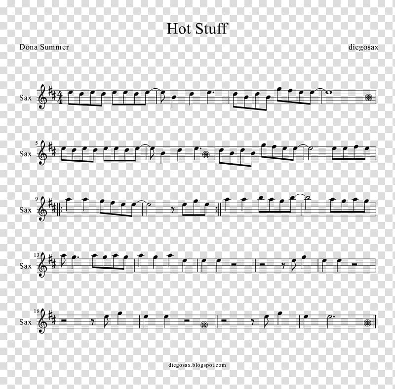 Sheet Music Terrified Music library Song, Sax transparent background PNG clipart