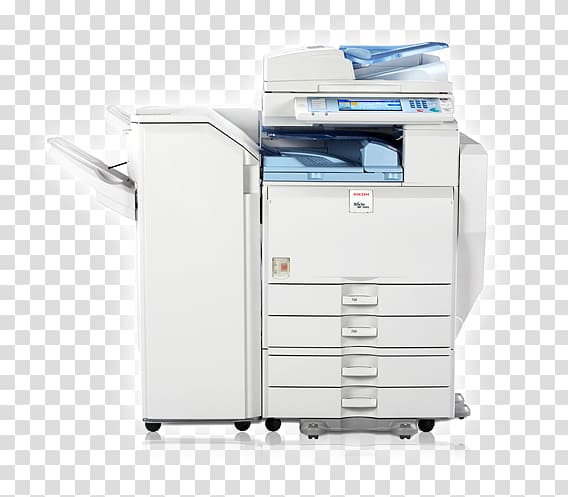 copier Ricoh Paper Printing Printer, stat Machine transparent background PNG clipart