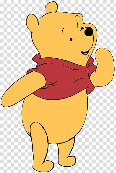 Winnie Pooh PNG transparent image download, size: 861x2008px