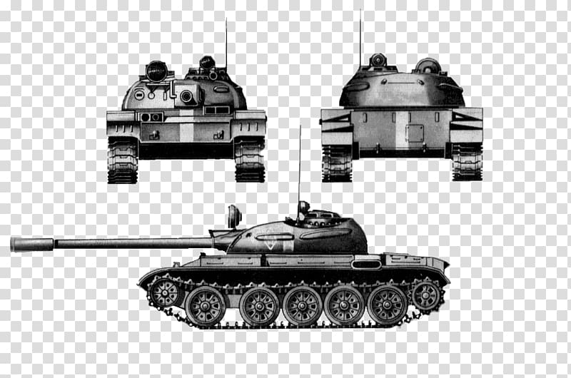 Churchill tank T-54/T-55 Gun turret 139工程, Tank transparent background PNG clipart