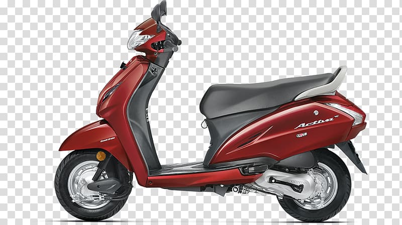 Scooter Honda Activa HMSI Motorcycle, scooter transparent background PNG clipart