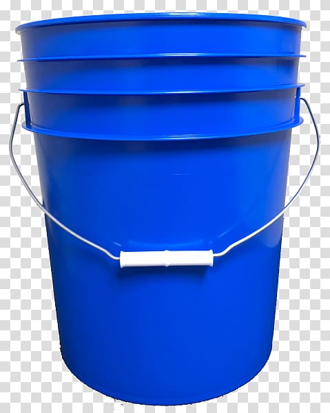 Bucket Pail Gallon Plastic Lid, bucket transparent background PNG clipart