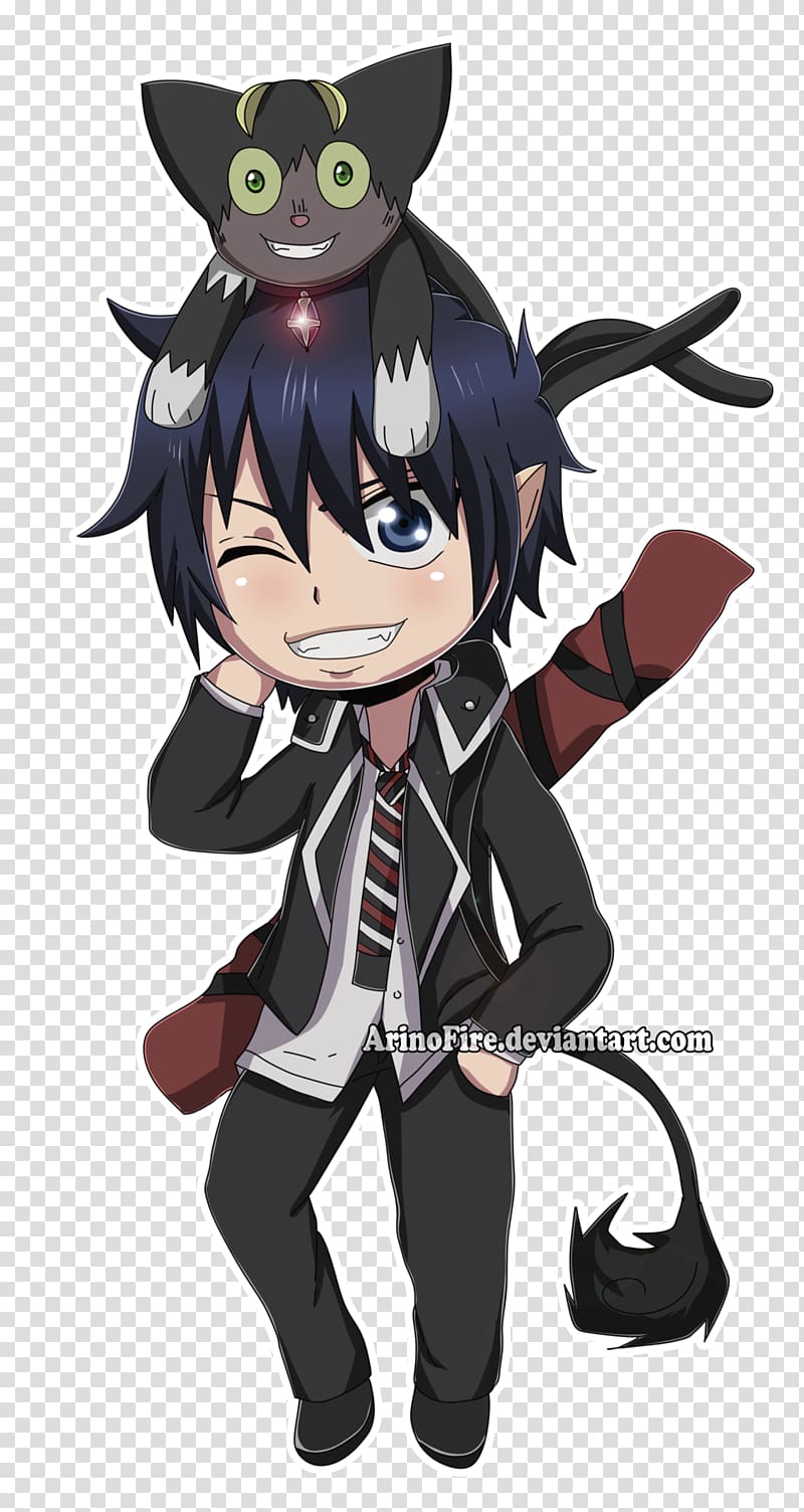 Rin Okumura Anime Mangaka Blue Exorcist, Anime transparent background PNG clipart