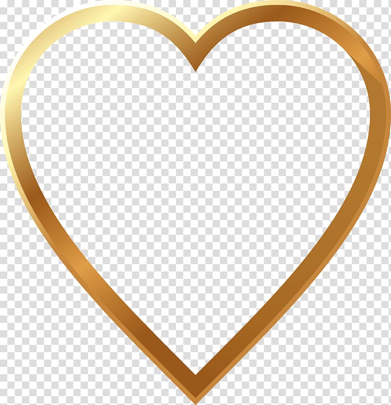 yellow heart art, Mother\'s Day Happiness Smile Love, gold heart transparent background PNG clipart