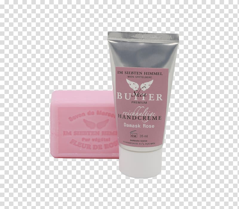 Cream Lotion Lip balm Im Siebten Himmel Cosmetics, damask Rose transparent background PNG clipart